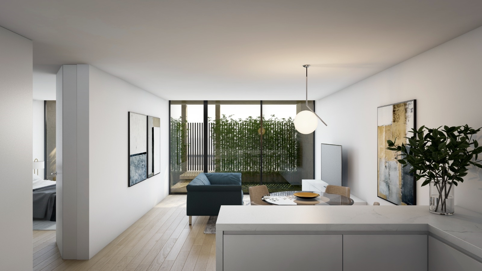 Modern 1-Bedroom Apartment in Porto: Prestige Living