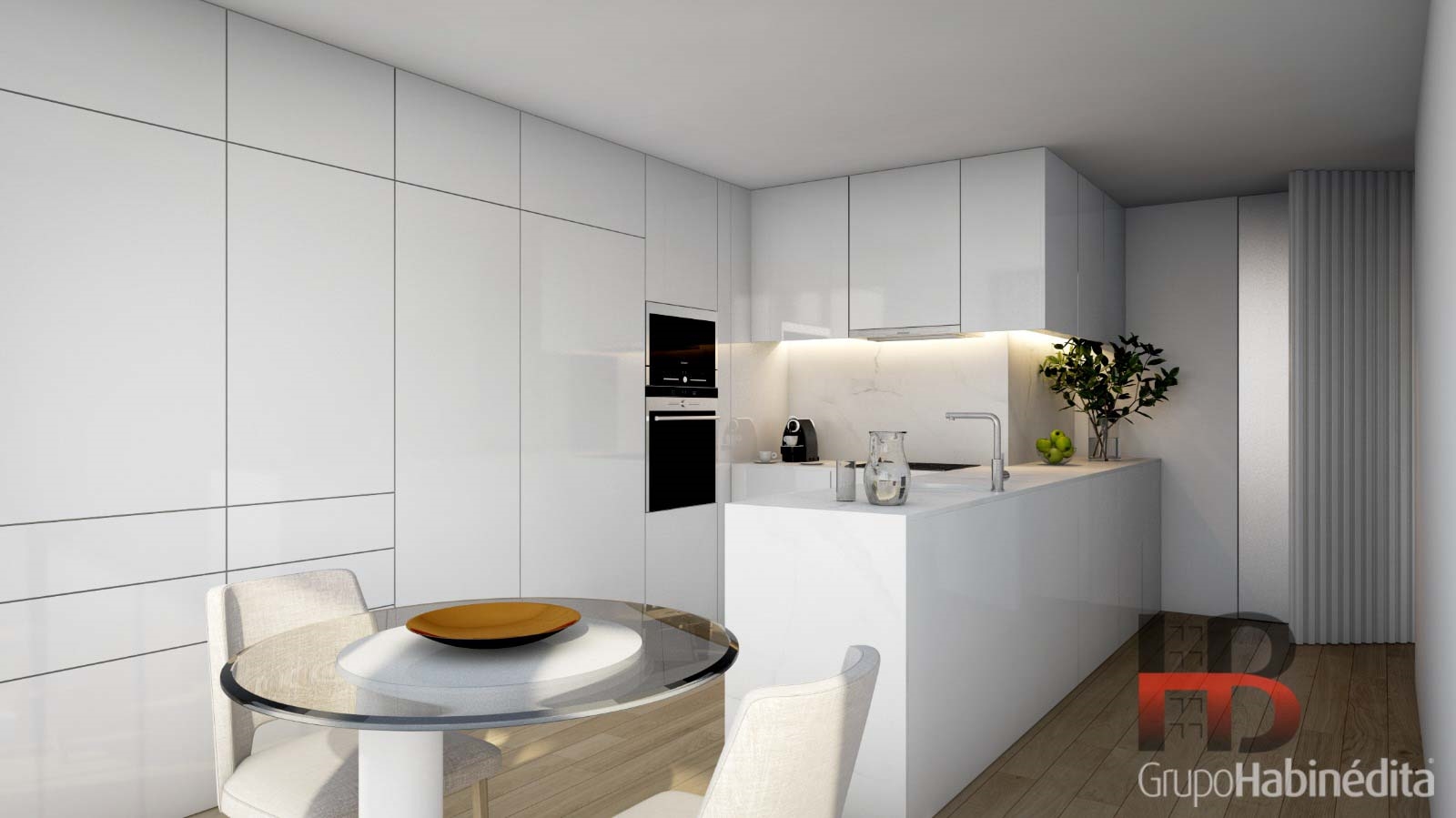 Moderne 2-Zimmer-Wohnung in Porto, Paranhos