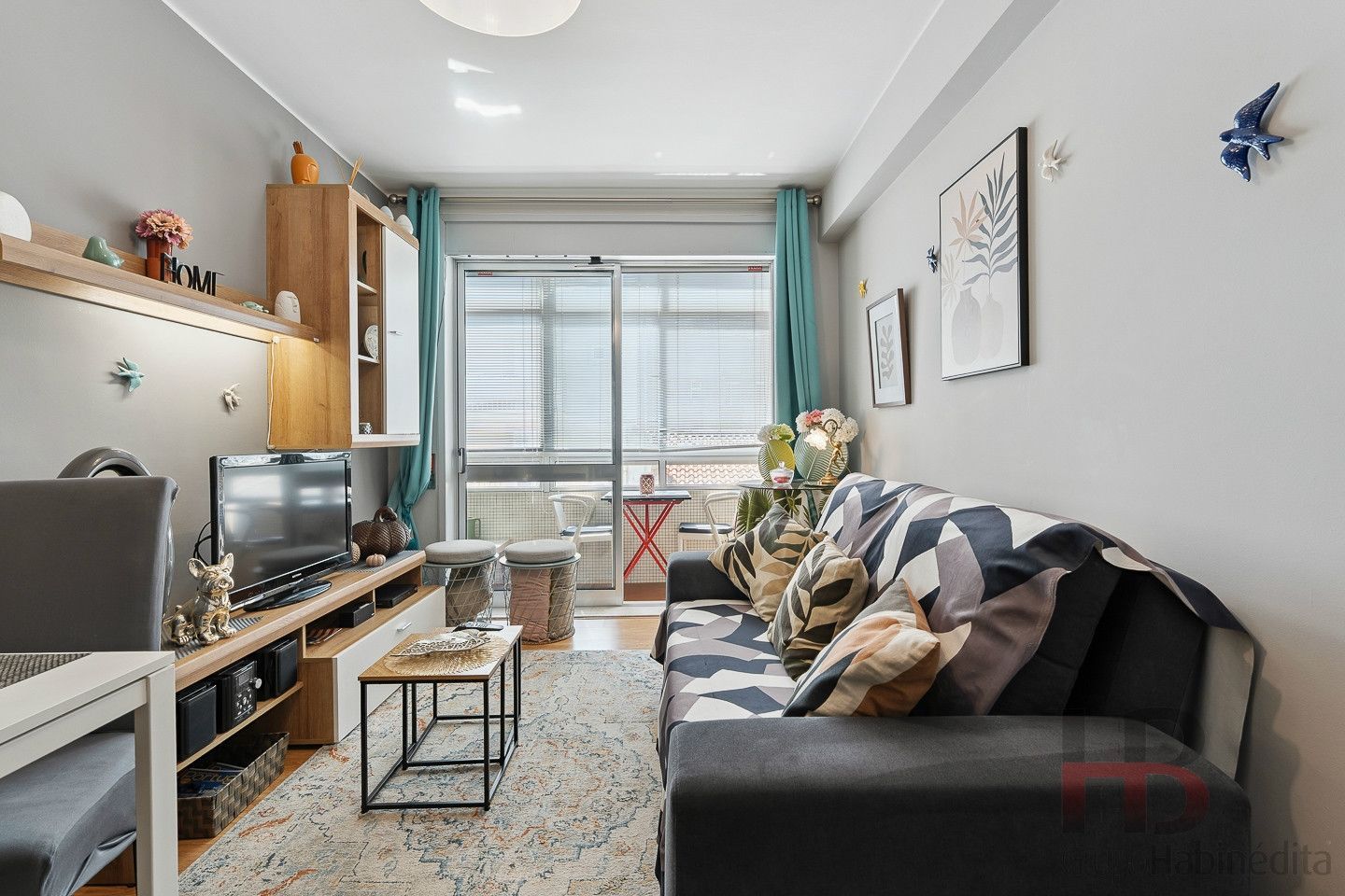 Moderne 1-Zimmer-Wohnung im Zentrum von Porto