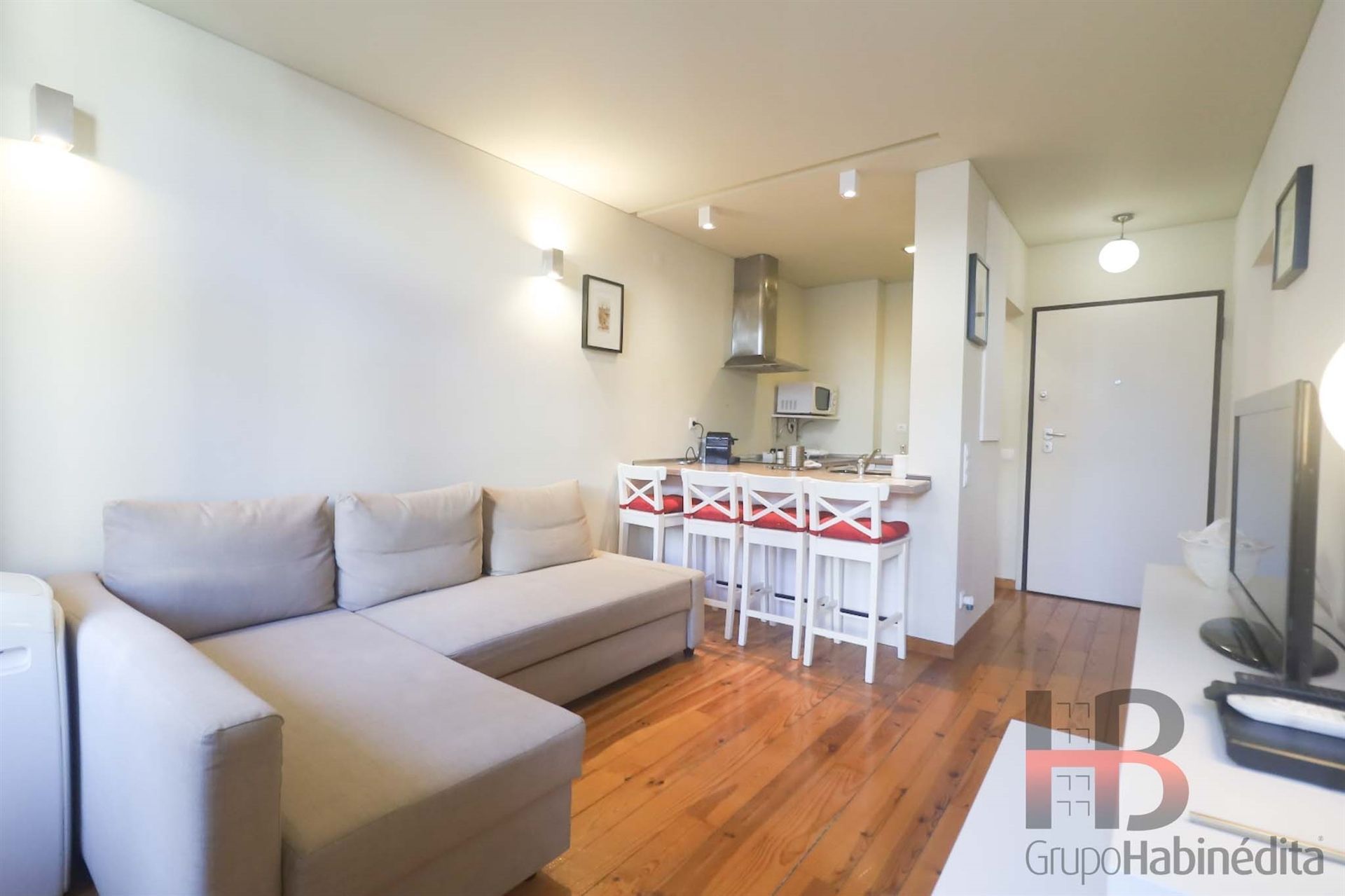 Stilvolle 1-Zimmer-Wohnung am Bolhão-Markt in Porto