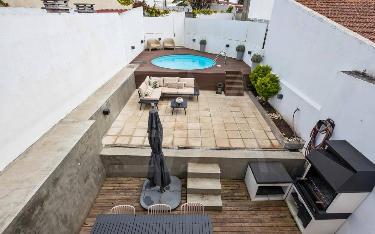 Chalet de 2 dormitorios en Caramão da Ajuda rehabilitado y con piscina