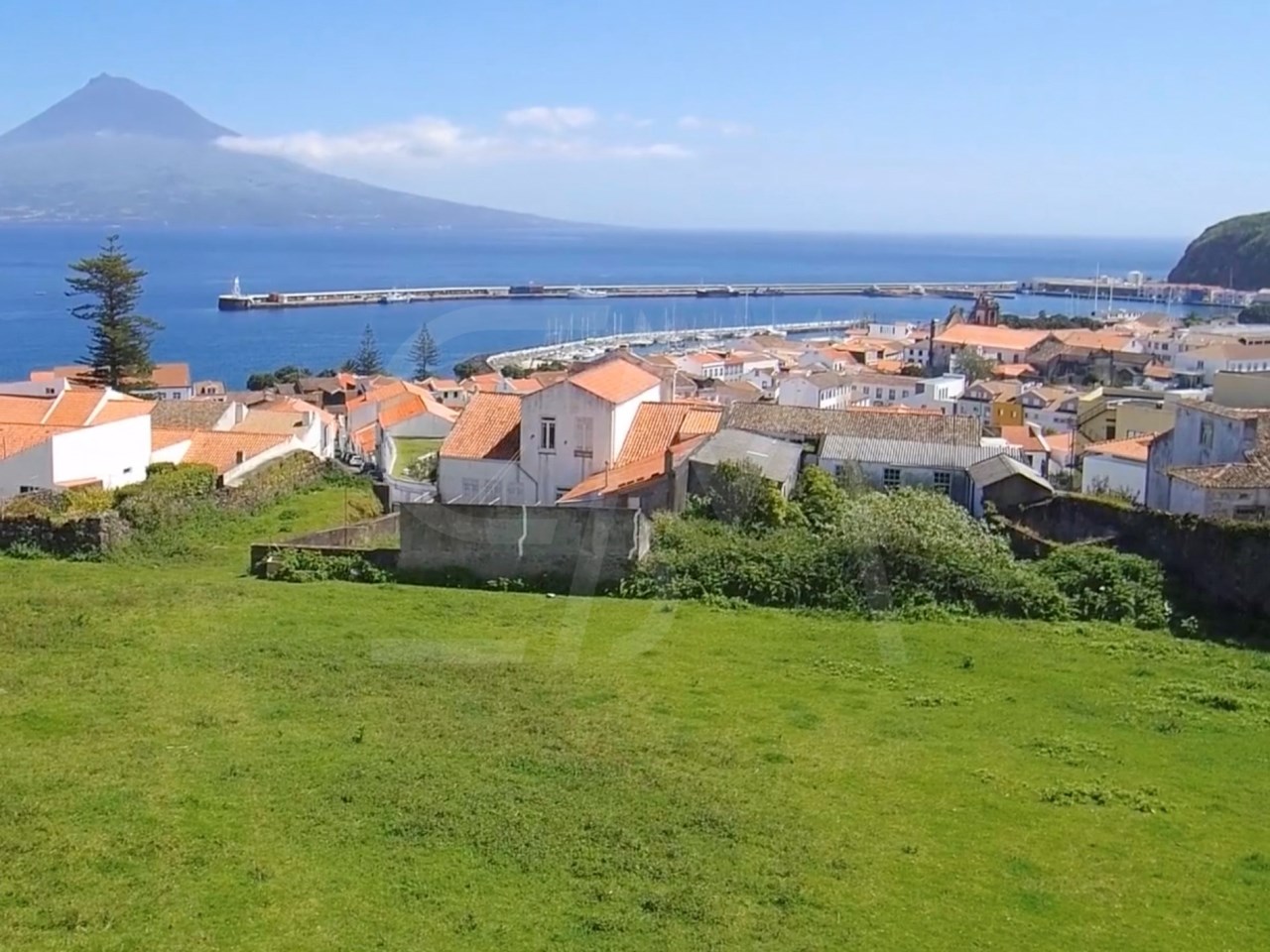 Prime Land Plot in Horta with Panoramic Island Views